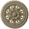 Ekena Millwork York Ceiling Medallion (Fits Canopies up to 3 5/8"), Hand-Painted Gobi Desert, 21 5/8"OD x 2 1/2"P CM21YOGDF - alternate 1